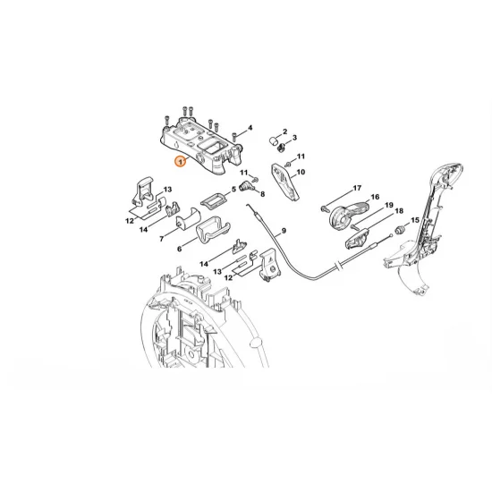 STIHL Obudowa 4244 701 1001